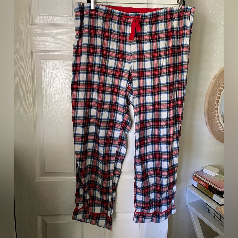 J. Crew Plaid Pijama set